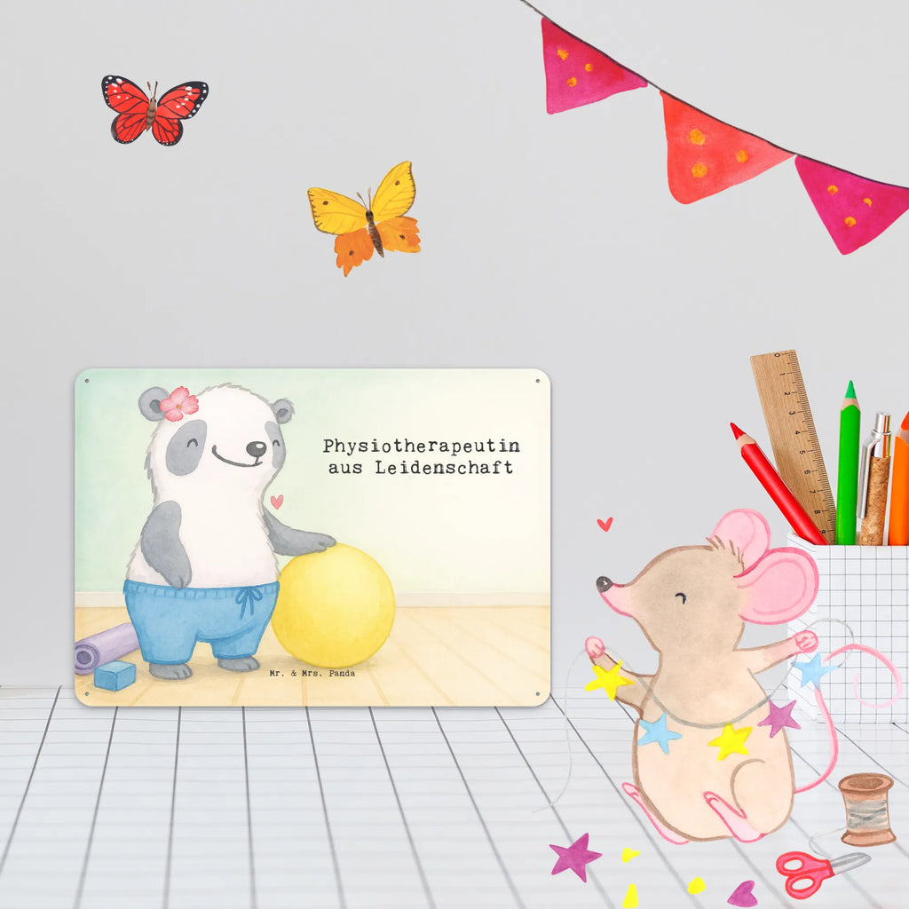 Tin sign Physiotherapist Passion Design gift, sayings, gift idea, best, farewell gift, passing exam, anniversary, retirement, promotion, job start, profession