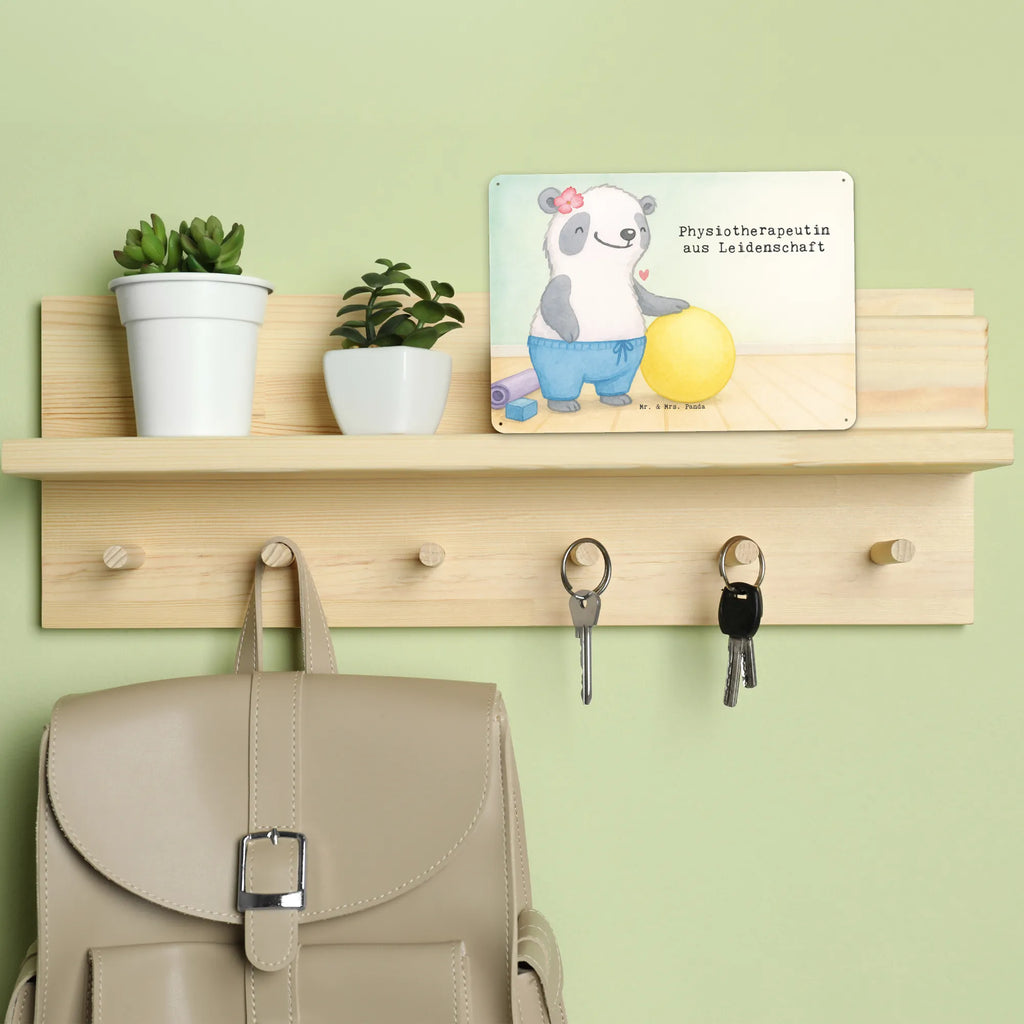 Tin sign Physiotherapist Passion Design gift, sayings, gift idea, best, farewell gift, passing exam, anniversary, retirement, promotion, job start, profession