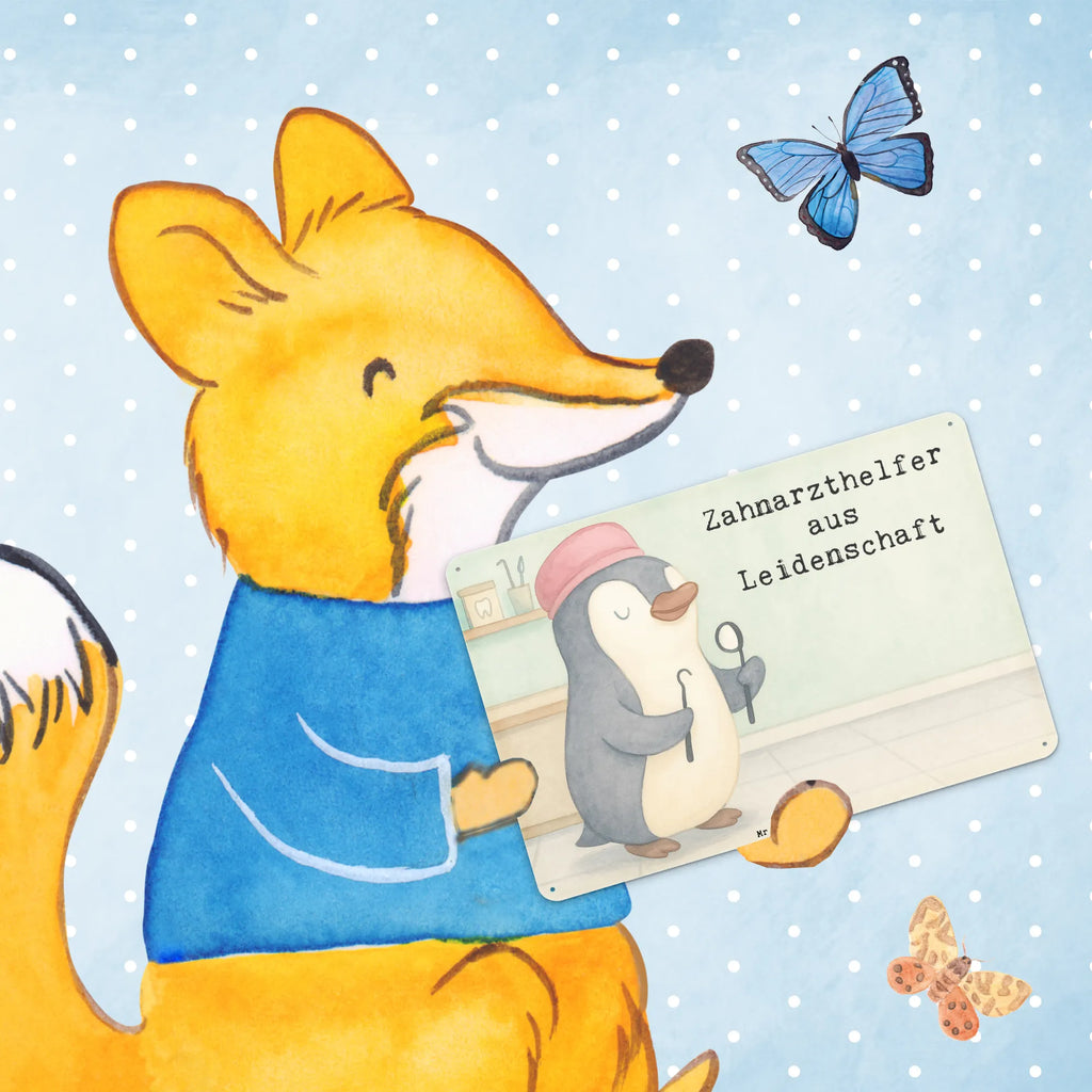 Tin sign dental assistant Passion Design gift, sayings, gift idea, best, farewell gift, passing exam, anniversary, retirement, promotion, job start, profession