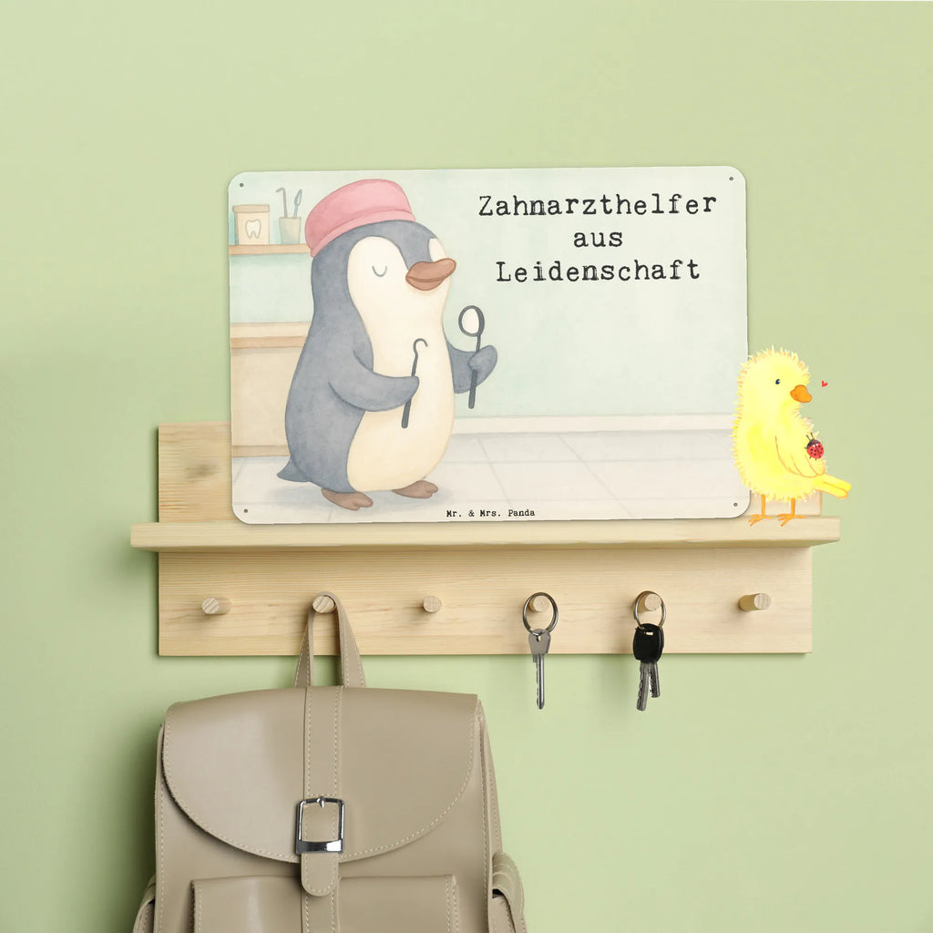 Tin sign dental assistant Passion Design gift, sayings, gift idea, best, farewell gift, passing exam, anniversary, retirement, promotion, job start, profession