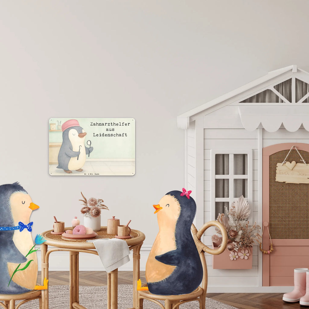 Tin sign dental assistant Passion Design gift, sayings, gift idea, best, farewell gift, passing exam, anniversary, retirement, promotion, job start, profession