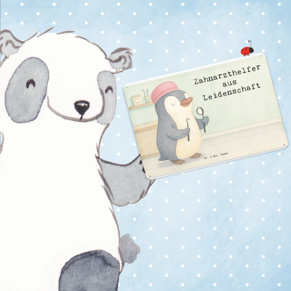 Tin sign dental assistant Passion Design gift, sayings, gift idea, best, farewell gift, passing exam, anniversary, retirement, promotion, job start, profession