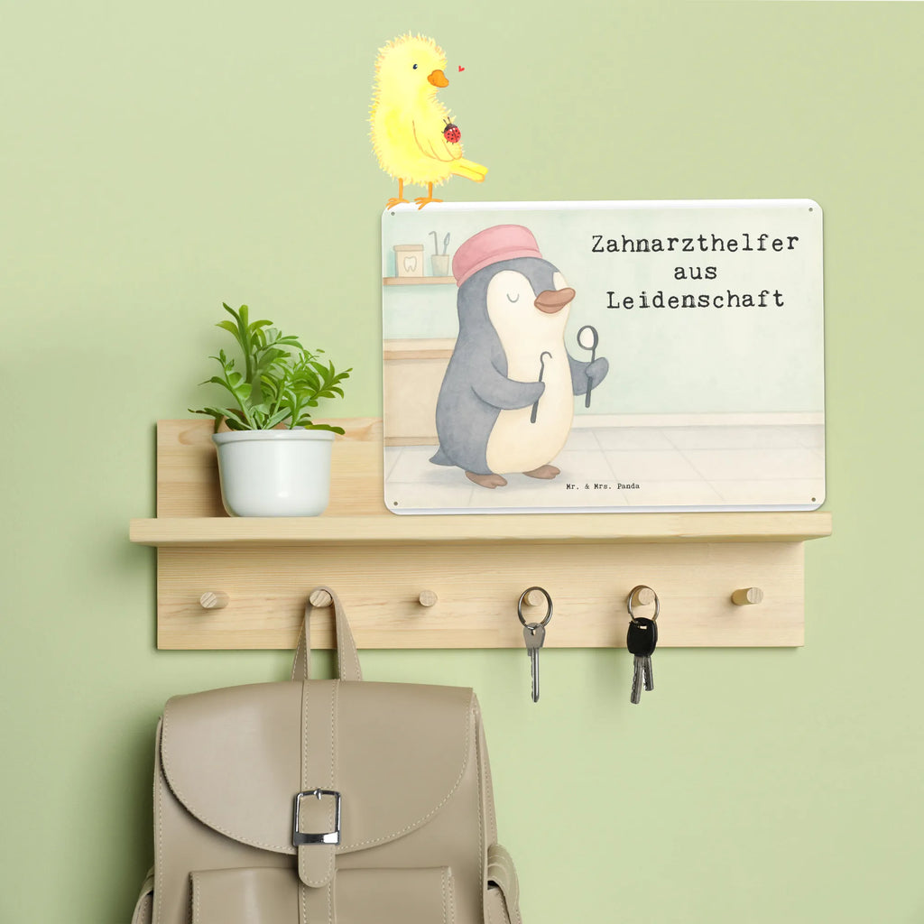 Tin sign dental assistant Passion Design gift, sayings, gift idea, best, farewell gift, passing exam, anniversary, retirement, promotion, job start, profession