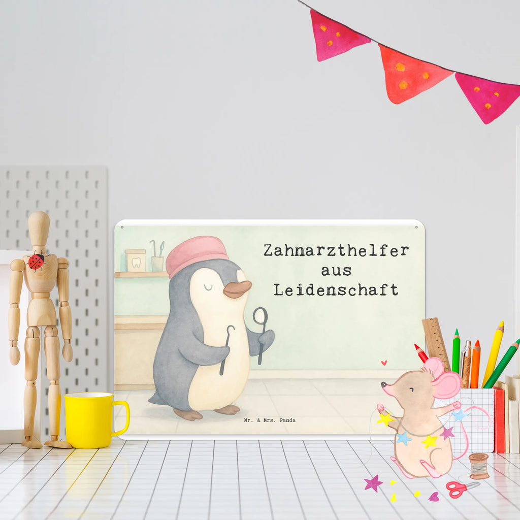 Tin sign dental assistant Passion Design gift, sayings, gift idea, best, farewell gift, passing exam, anniversary, retirement, promotion, job start, profession