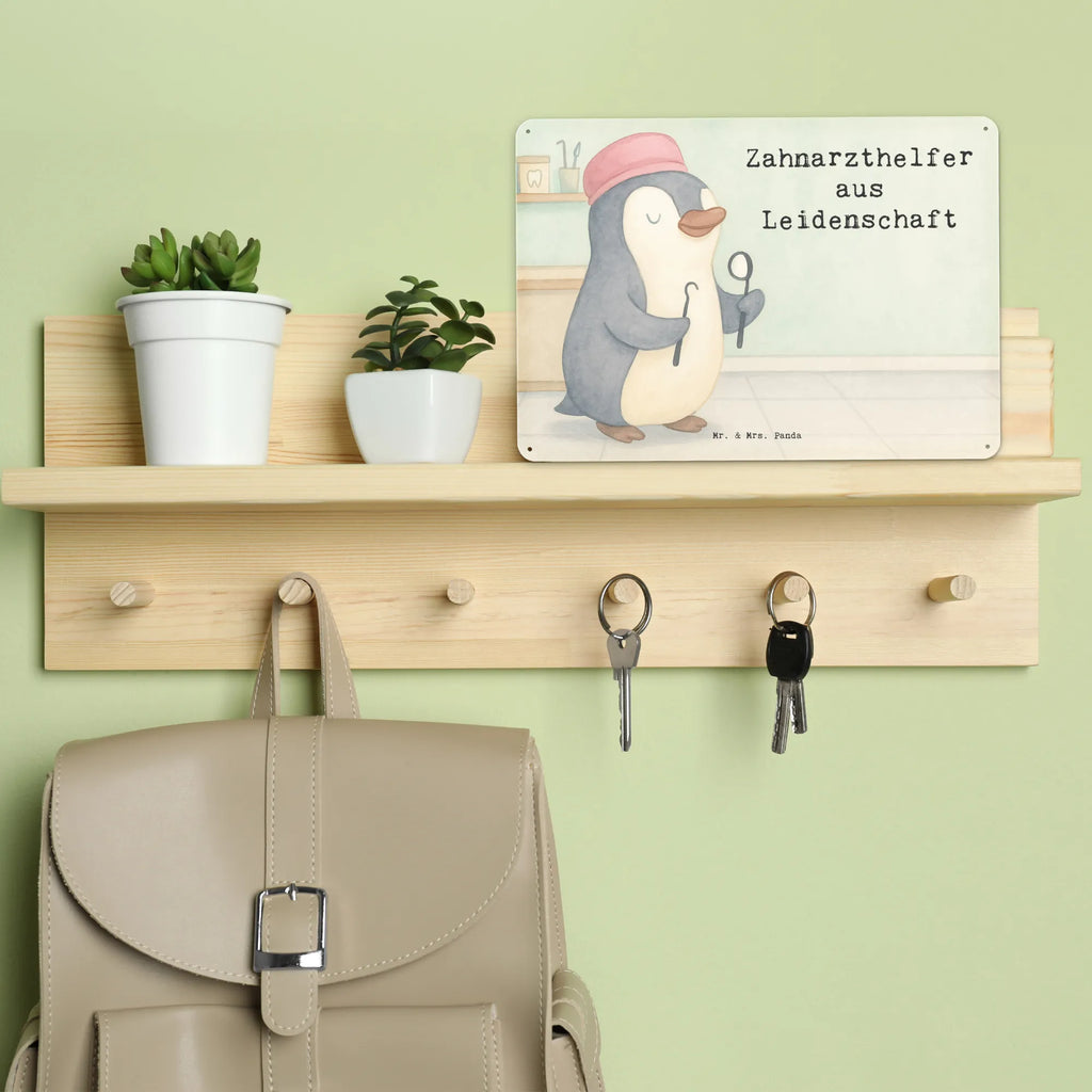 Tin sign dental assistant Passion Design gift, sayings, gift idea, best, farewell gift, passing exam, anniversary, retirement, promotion, job start, profession