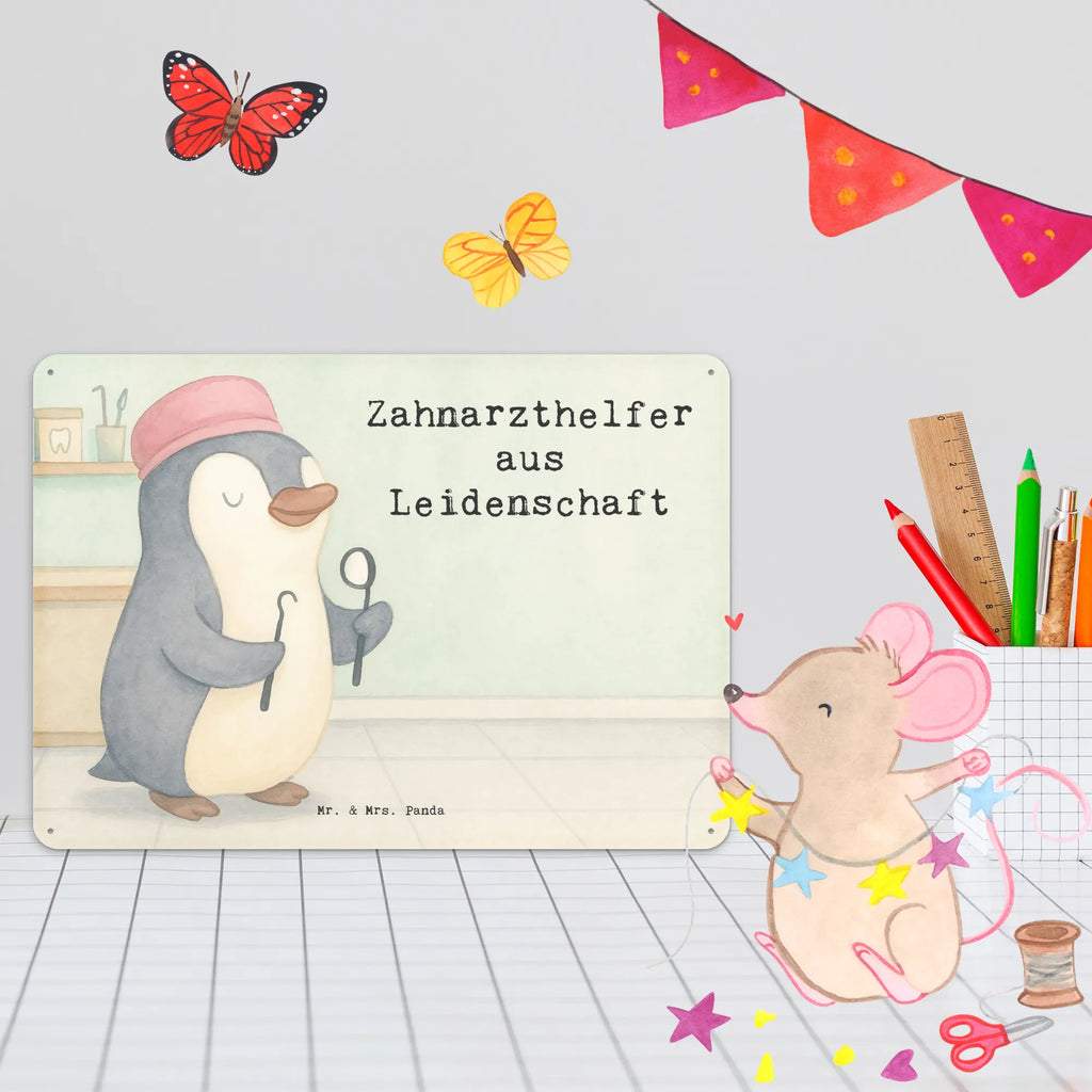 Tin sign dental assistant Passion Design gift, sayings, gift idea, best, farewell gift, passing exam, anniversary, retirement, promotion, job start, profession