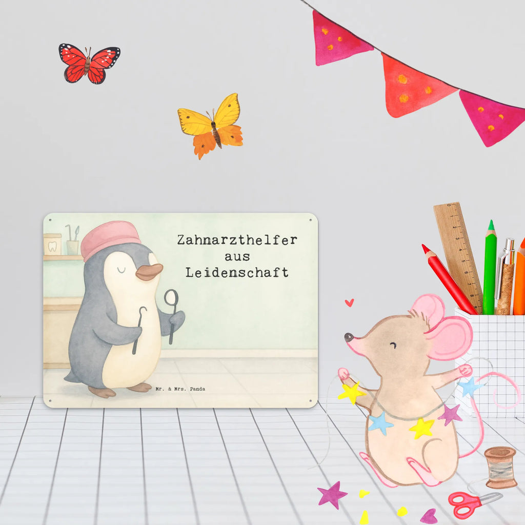 Tin sign dental assistant Passion Design gift, sayings, gift idea, best, farewell gift, passing exam, anniversary, retirement, promotion, job start, profession