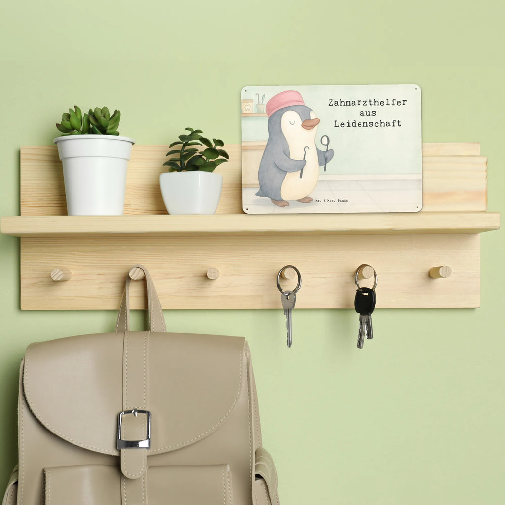 Tin sign dental assistant Passion Design gift, sayings, gift idea, best, farewell gift, passing exam, anniversary, retirement, promotion, job start, profession