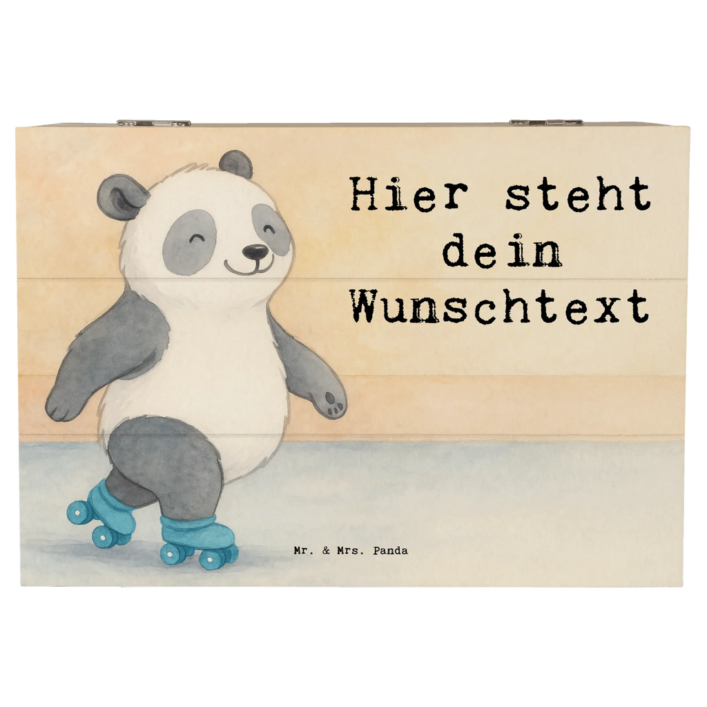 Personalisierte Holzkiste Panda Inliner fahren Design Holzkiste mit Namen, mit Namen, Dekokiste mit Namen, Holzkiste Personalisiert, Schatzkiste mit Namen, Truhe Personalisiert, Aufbewahrungsbox Personalisiert, Schatulle Personalisiert, Dekokiste Personalisiert, Geschenkbox Personalisiert, Erinnerungsbox mit Namen, Truhe mit Namen, Kiste Personalisiert, Erinnerungsbox Personalisiert, Aufbewahrungsbox mit Namen, Erinnerungskiste Personalisiert, GEschenkdose Personalisiert, Schatzkiste Personalisiert, Schatulle mit Namen, Kiste mit Namen, Geschenk, Schenken, Sport, Sportart, Hobby, Danke, Dankeschön, Auszeichnung, Gewinn, Sportler, Inlinern, Rollschuh fahren, Inliner fahren