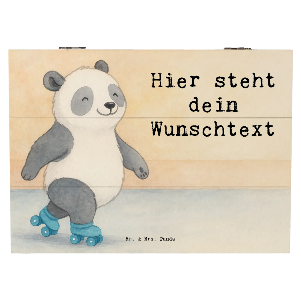 Personalisierte Holzkiste Panda Inliner fahren Design Holzkiste mit Namen, mit Namen, Dekokiste mit Namen, Holzkiste Personalisiert, Schatzkiste mit Namen, Truhe Personalisiert, Aufbewahrungsbox Personalisiert, Schatulle Personalisiert, Dekokiste Personalisiert, Geschenkbox Personalisiert, Erinnerungsbox mit Namen, Truhe mit Namen, Kiste Personalisiert, Erinnerungsbox Personalisiert, Aufbewahrungsbox mit Namen, Erinnerungskiste Personalisiert, GEschenkdose Personalisiert, Schatzkiste Personalisiert, Schatulle mit Namen, Kiste mit Namen, Geschenk, Schenken, Sport, Sportart, Hobby, Danke, Dankeschön, Auszeichnung, Gewinn, Sportler, Inlinern, Rollschuh fahren, Inliner fahren