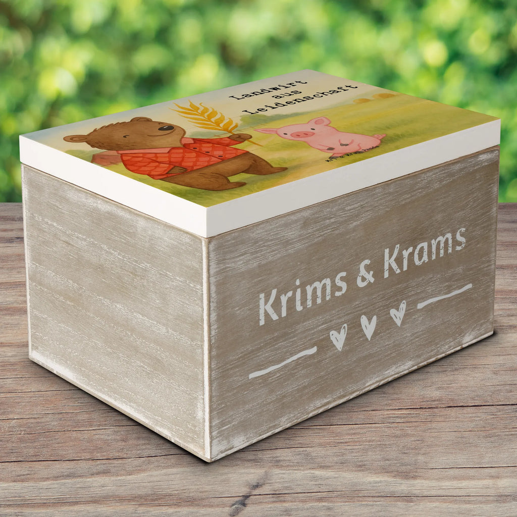 Skrzynia drewniana Rolnik Pasja Design Prezent, Dziękuję, Zawód, Wykształcenie, Jubileusz, Pożegnanie, Emerytura, Kolega, Koleżanka, Dawać, Pracownik, Współpracownik, Dziękuję bardzo