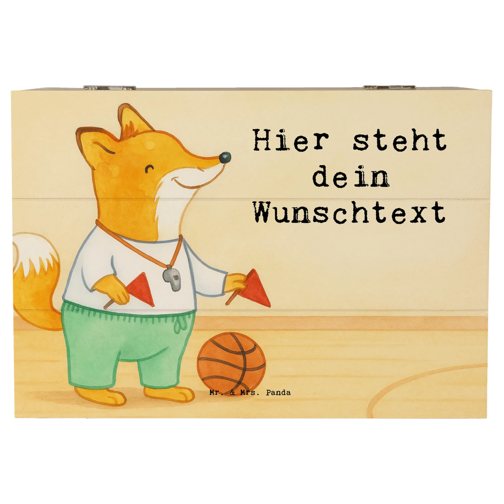 Personalizowane drewniane pudełko Trener koszykówki pasja Design Prezent, Dziękuję, Zawód, Wykształcenie, Jubileusz, Pożegnanie, Emerytura, Kolega, Koleżanka, Dawać, Pracownik, Współpracownik, Dziękuję bardzo