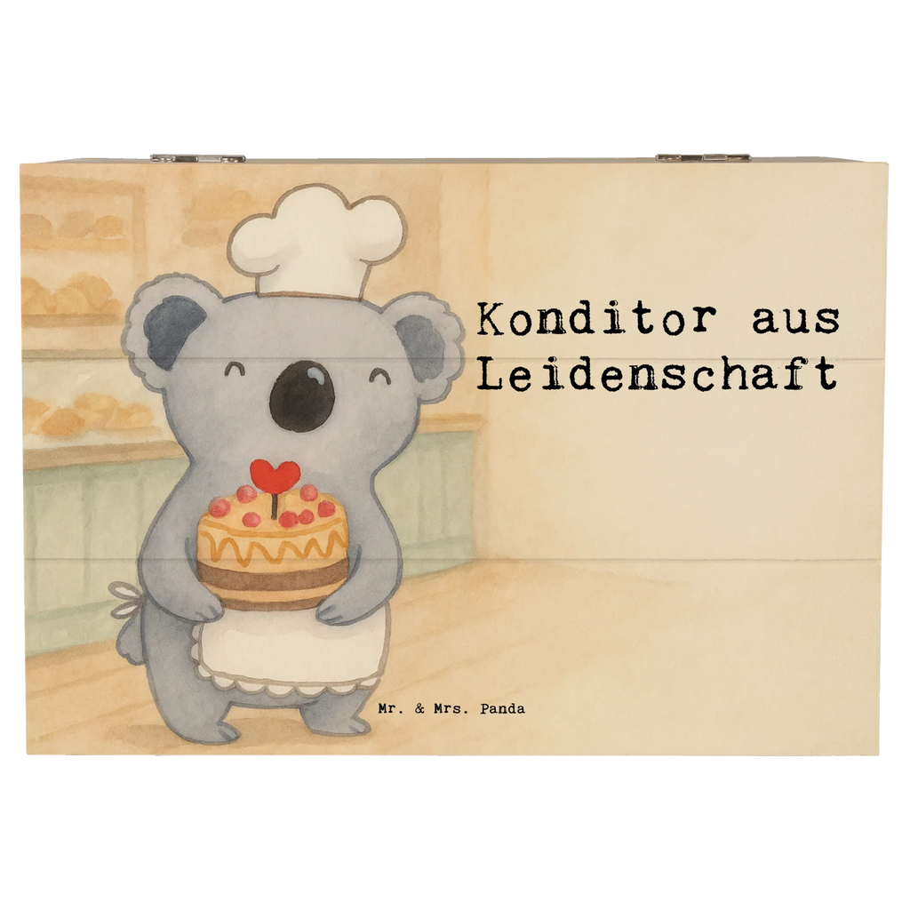 Wooden chest Pastry chef Passion Design gift, sayings, gift idea, best, farewell gift, passing exam, anniversary, retirement, promotion, job start, profession