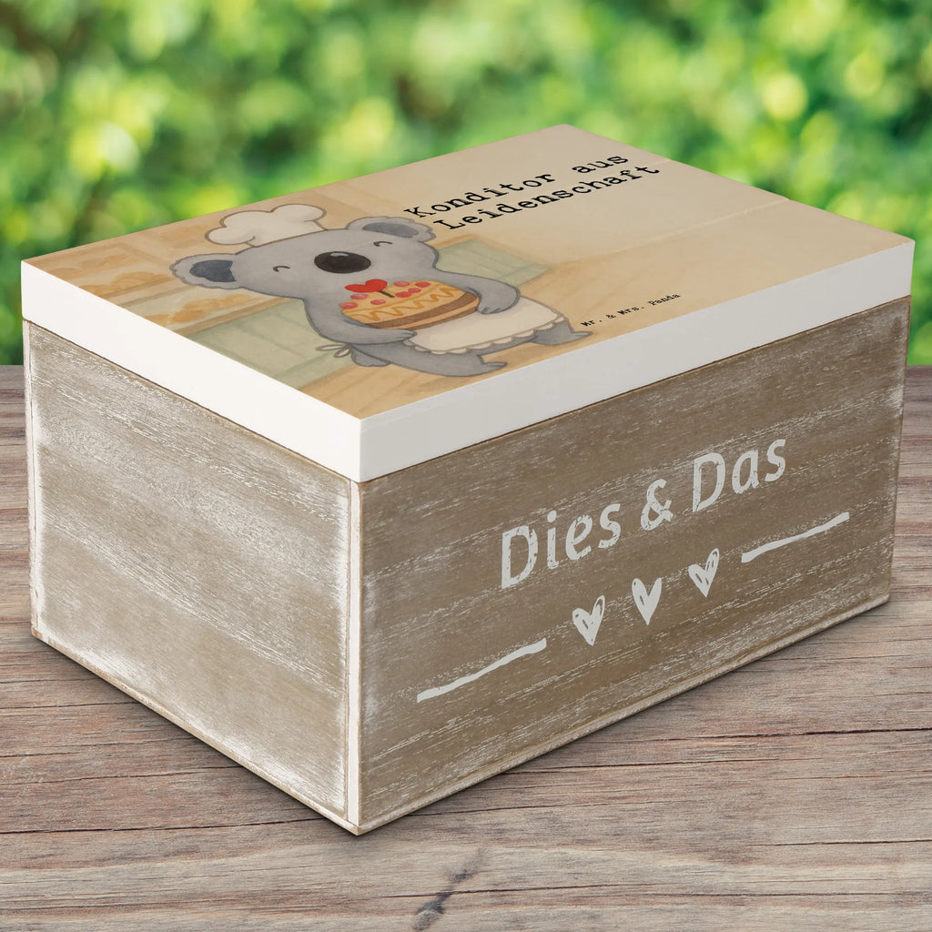 Wooden chest Pastry chef Passion Design gift, sayings, gift idea, best, farewell gift, passing exam, anniversary, retirement, promotion, job start, profession