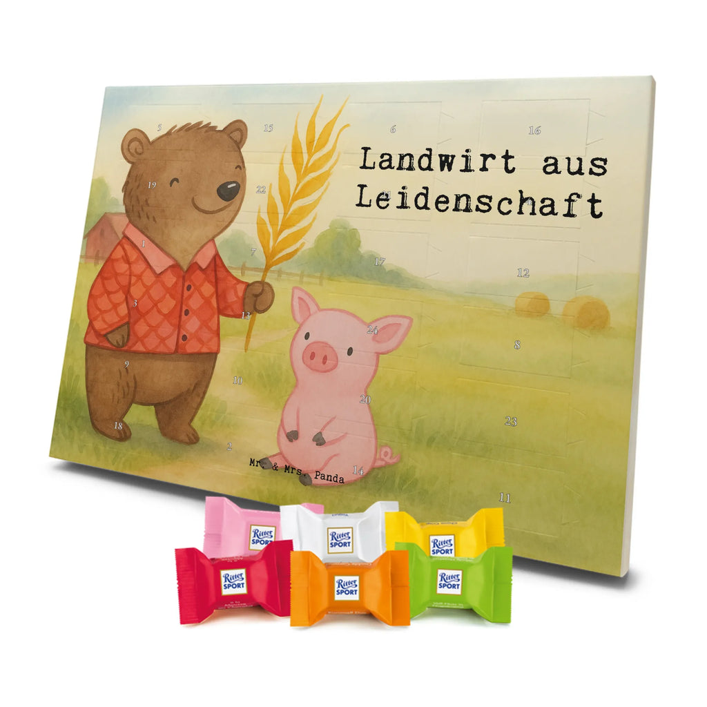 Chocolate advent calendar Farmer Passion Design best, farewell gift, passing exam, sayings, anniversary, retirement, promotion, gift, gift idea, job start, profession