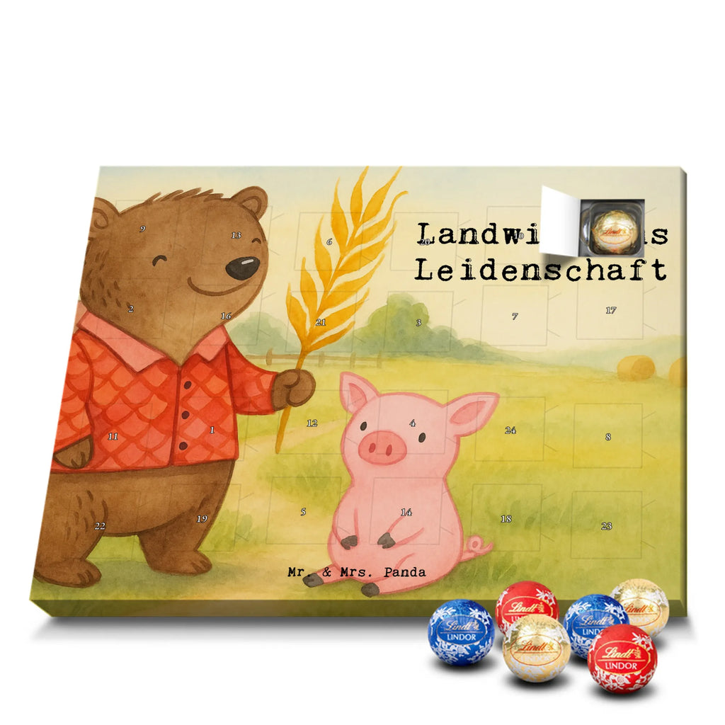 Chocolate advent calendar Farmer Passion Design best, farewell gift, passing exam, sayings, anniversary, retirement, promotion, gift, gift idea, job start, profession