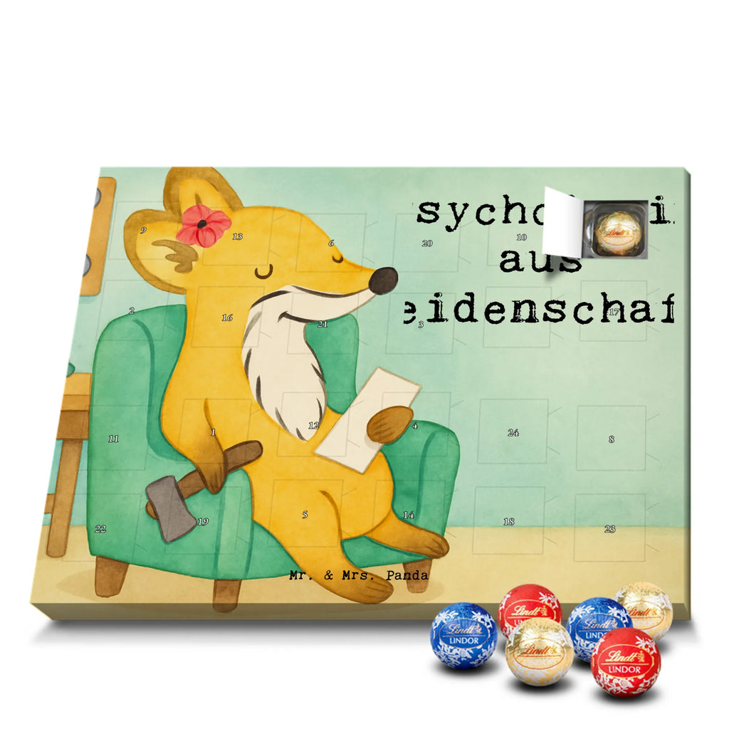 Chocolate advent calendar Psychologist Passion Design profession, job start, promotion, retirement, anniversary, passing exam, farewell gift, best, gift, gift idea, sayings