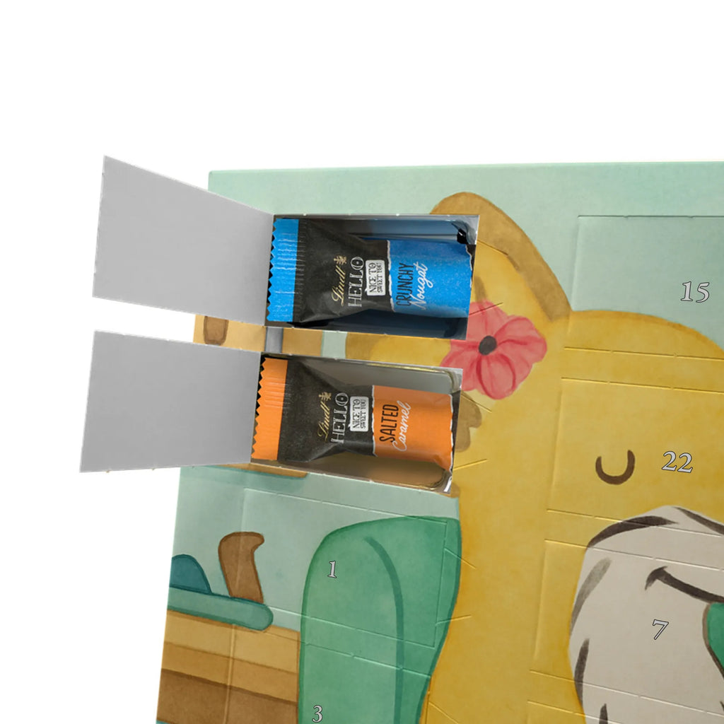 Chocolate advent calendar Psychologist Passion Design profession, job start, promotion, retirement, anniversary, passing exam, farewell gift, best, gift, gift idea, sayings