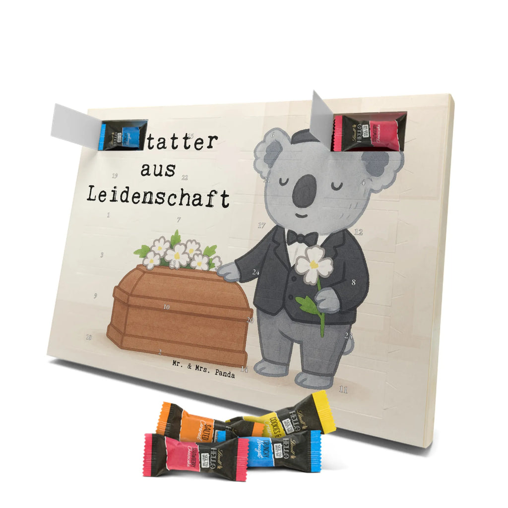 Chocolate advent calendar undertaker Passion Design profession, job start, promotion, retirement, anniversary, passing exam, farewell gift, best, gift, gift idea, sayings