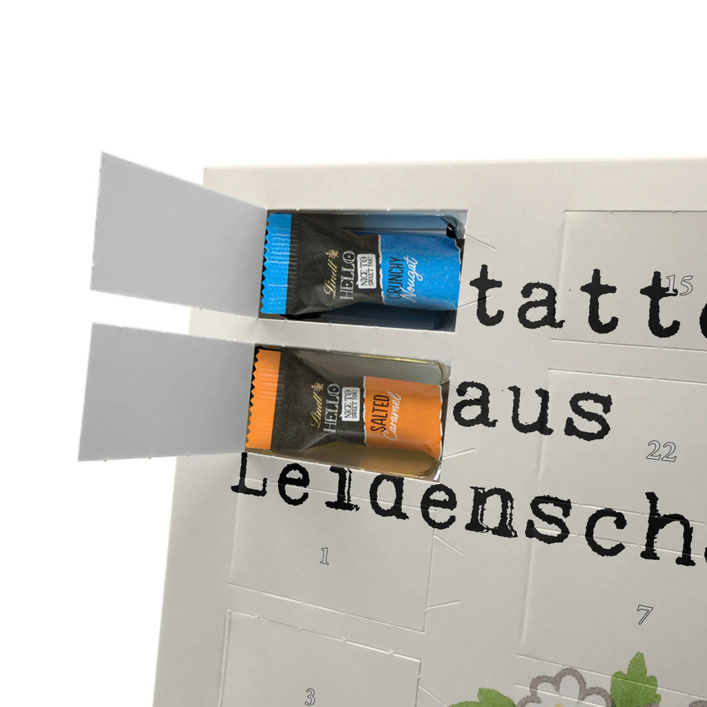 Chocolate advent calendar undertaker Passion Design profession, job start, promotion, retirement, anniversary, passing exam, farewell gift, best, gift, gift idea, sayings