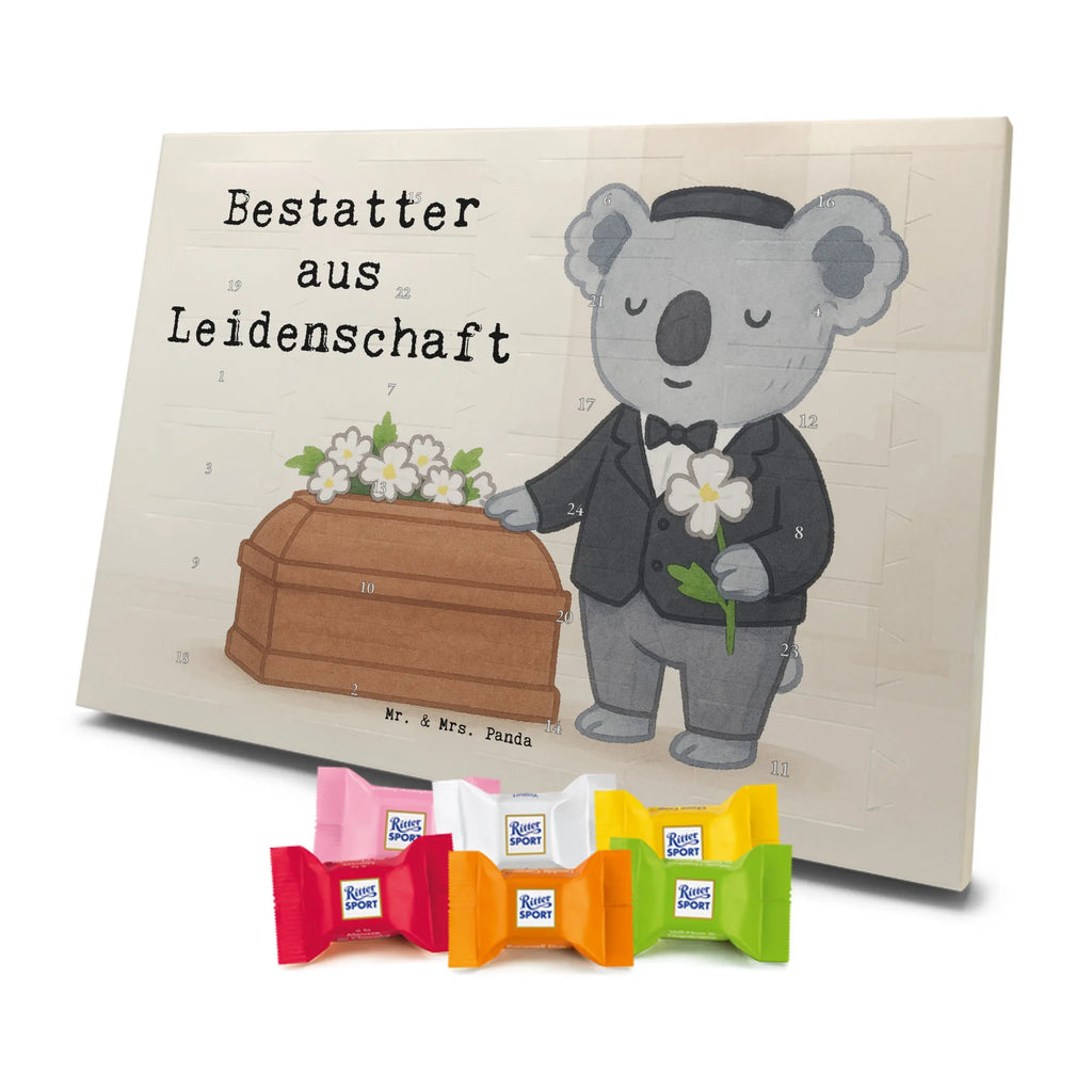 Chocolate advent calendar undertaker Passion Design profession, job start, promotion, retirement, anniversary, passing exam, farewell gift, best, gift, gift idea, sayings