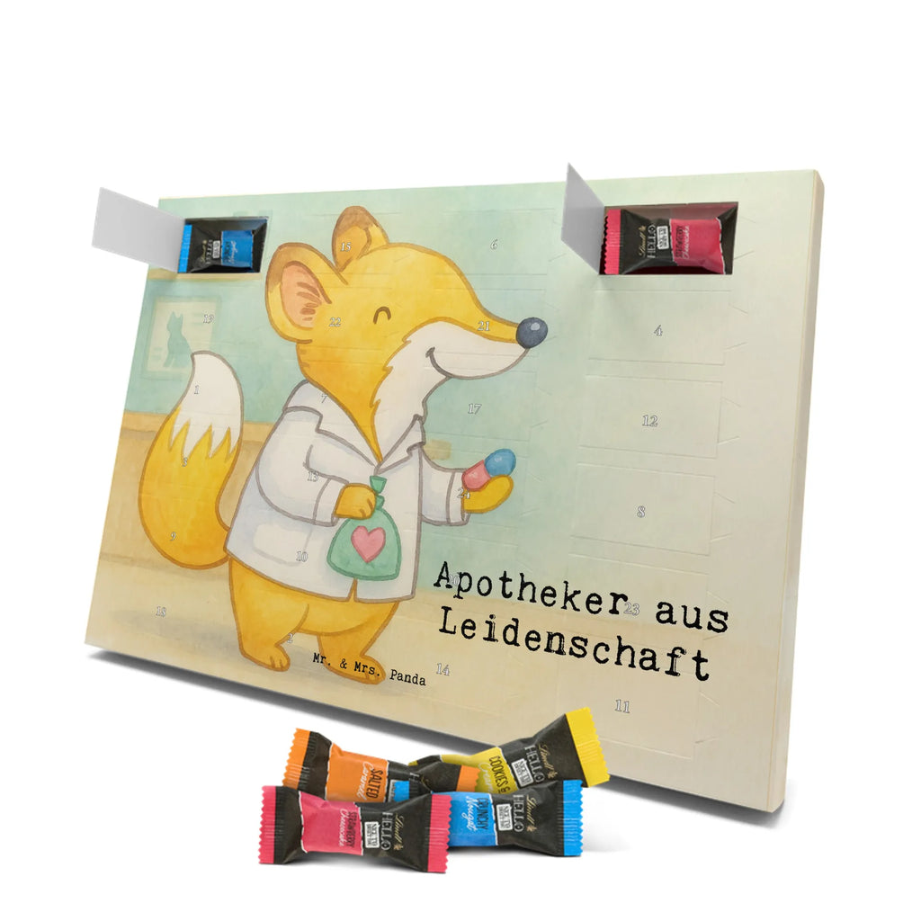 Chocolate advent calendar Pharmacist Passion Design best, farewell gift, passing exam, sayings, anniversary, retirement, promotion, gift, gift idea, job start, profession