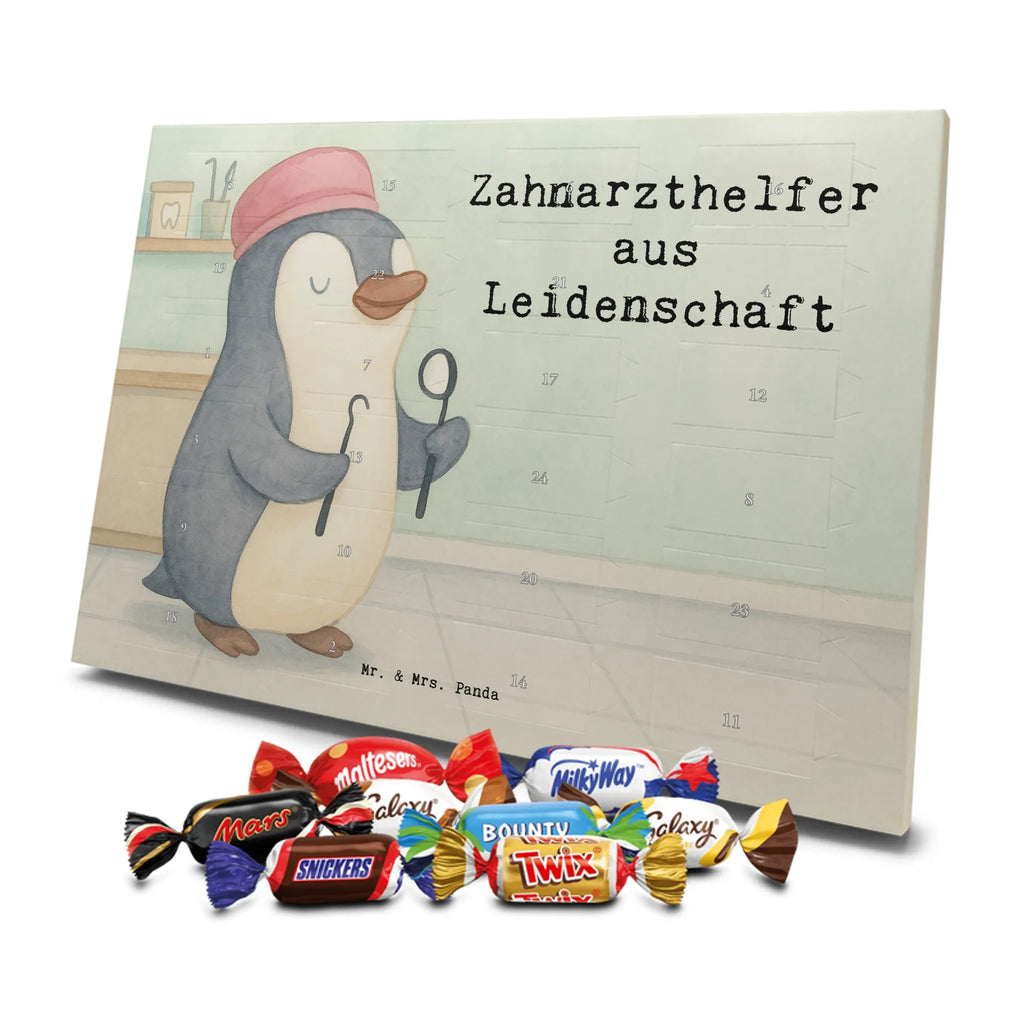 Chocolate advent calendar dental assistant Passion Design best, farewell gift, passing exam, sayings, anniversary, retirement, promotion, gift, gift idea, job start, profession