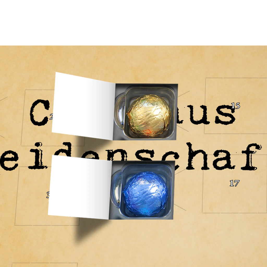 Chocolate advent calendar Boss Passion Design profession, job start, promotion, retirement, anniversary, passing exam, farewell gift, best, gift, gift idea, sayings