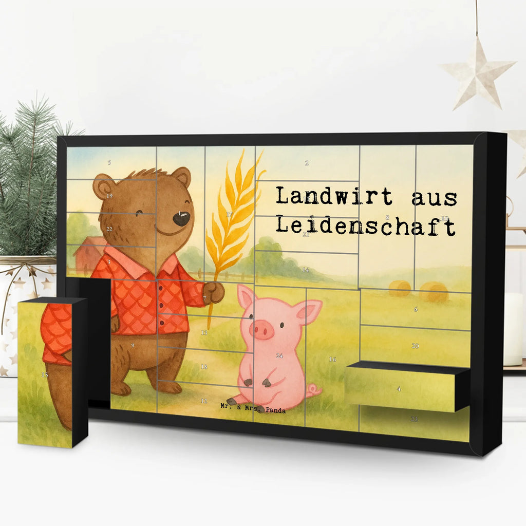 Fillable advent calendar Farmer Passion Design gift, sayings, gift idea, best, farewell gift, passing exam, anniversary, retirement, promotion, job start, profession