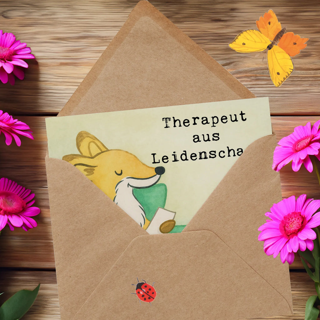 Deluxe Card Therapist Passion Design gift, sayings, gift idea, best, farewell gift, passing exam, anniversary, retirement, promotion, job start, profession