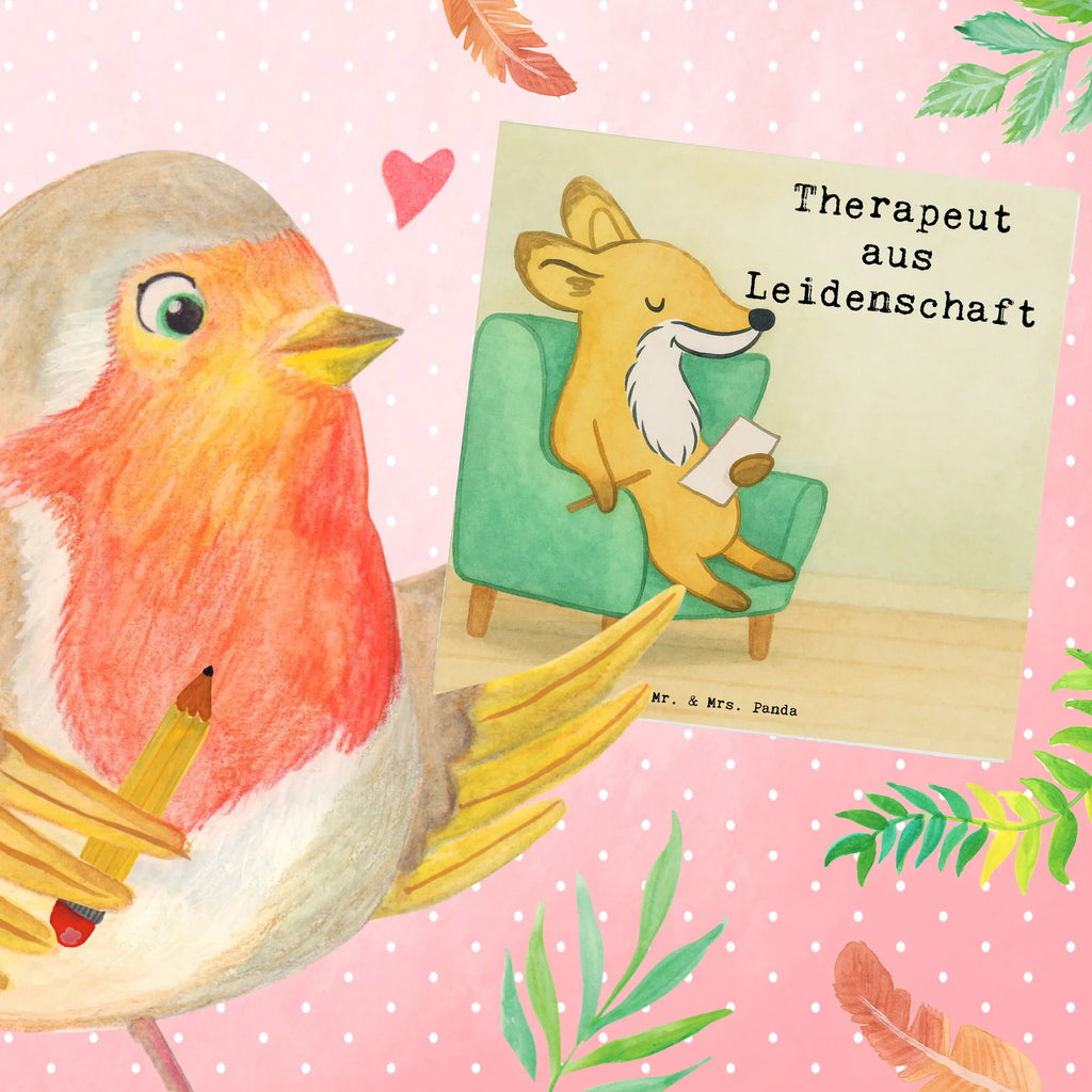 Deluxe Card Therapist Passion Design gift, sayings, gift idea, best, farewell gift, passing exam, anniversary, retirement, promotion, job start, profession