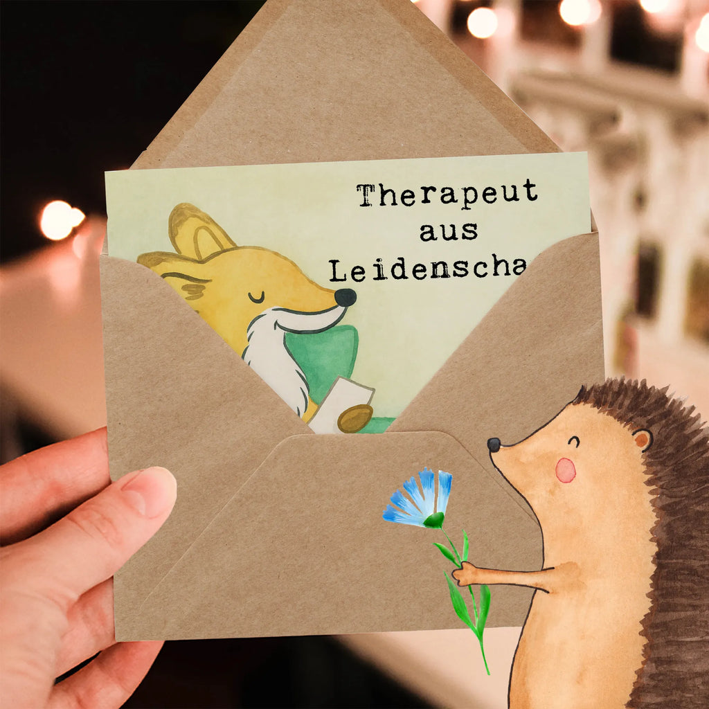 Deluxe Card Therapist Passion Design gift, sayings, gift idea, best, farewell gift, passing exam, anniversary, retirement, promotion, job start, profession