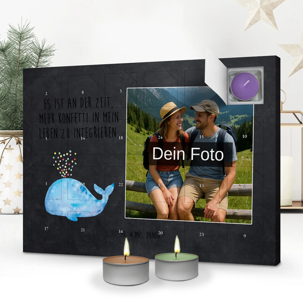 Personalisierter Duftkerzen Foto Adventskalender Wal Konfetti Personalisierter Duftkerzen Foto Adventskalender, Meer, Urlaub, Meerestiere, Neuanfang, Motivation, Wale, Konfetti, Wal, Abnehmen, Diät, Neustart, Trennung, Geburtstag, Lebensabschnitt