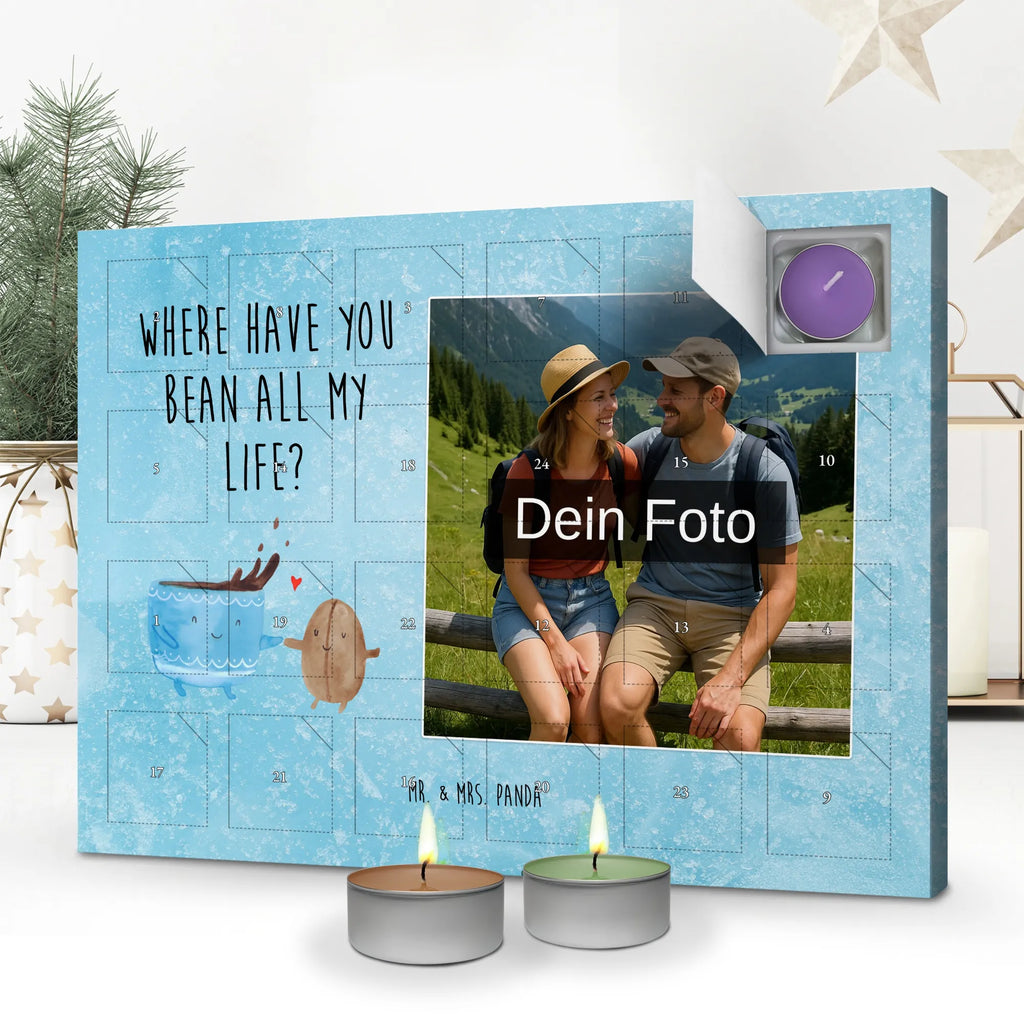 Personalisierter Duftkerzen Foto Adventskalender Kaffee Bohne Personalisierter Duftkerzen Foto Adventskalender, Lustige Sprüche, Tiere, Tiermotive, Gute Laune, Kaffeebohne, Zufriedenheit, Kaffee, Genuss, Glück