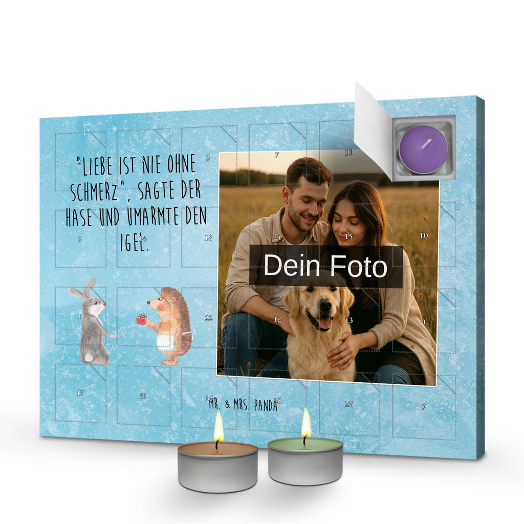 Personalisierter Duftkerzen Foto Adventskalender Hase Igel Personalisierter Duftkerzen Foto Adventskalender, Lustige Sprüche, Tiere, Tiermotive, Gute Laune, Liebeskummer Geschenk, Hase, Spruch Romantisch, Liebe Spruch, Igel, Igel und Hase, Herzschmerz, Trennungsschmerz, Trösten