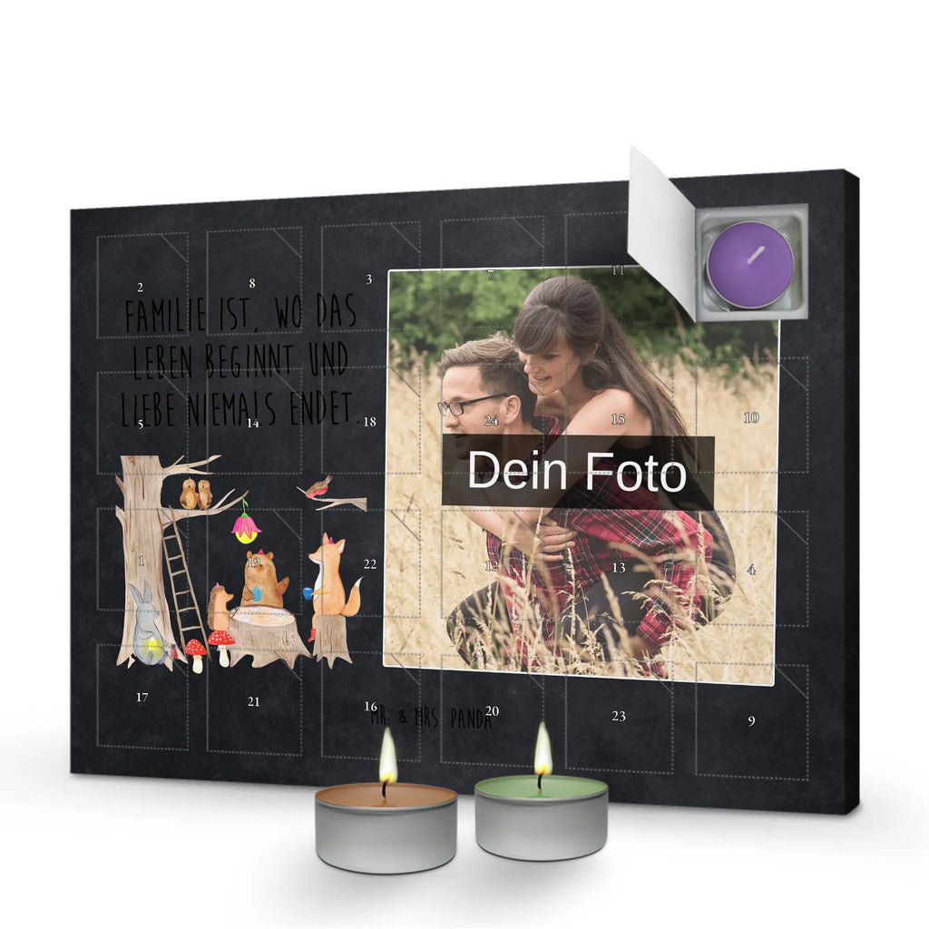 Personalisierter Duftkerzen Foto Adventskalender Waldtiere Picknick Personalisierter Duftkerzen Foto Adventskalender, Lustige Sprüche, Tiere, Tiermotive, Gute Laune, Waldtiere, Igel, Fuchs, Hase, Picknick, Maus, Wald, Eichhörnchen