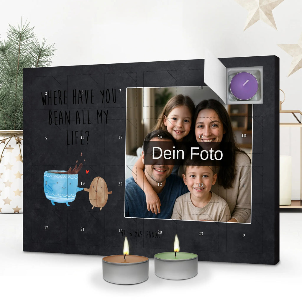 Personalisierter Duftkerzen Foto Adventskalender Kaffee Bohne Personalisierter Duftkerzen Foto Adventskalender, Lustige Sprüche, Tiere, Tiermotive, Gute Laune, Kaffeebohne, Zufriedenheit, Kaffee, Genuss, Glück
