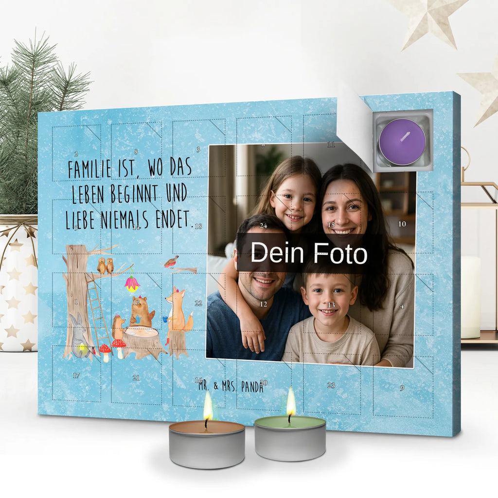 Personalisierter Duftkerzen Foto Adventskalender Waldtiere Picknick Personalisierter Duftkerzen Foto Adventskalender, Lustige Sprüche, Tiere, Tiermotive, Gute Laune, Waldtiere, Igel, Fuchs, Hase, Picknick, Maus, Wald, Eichhörnchen