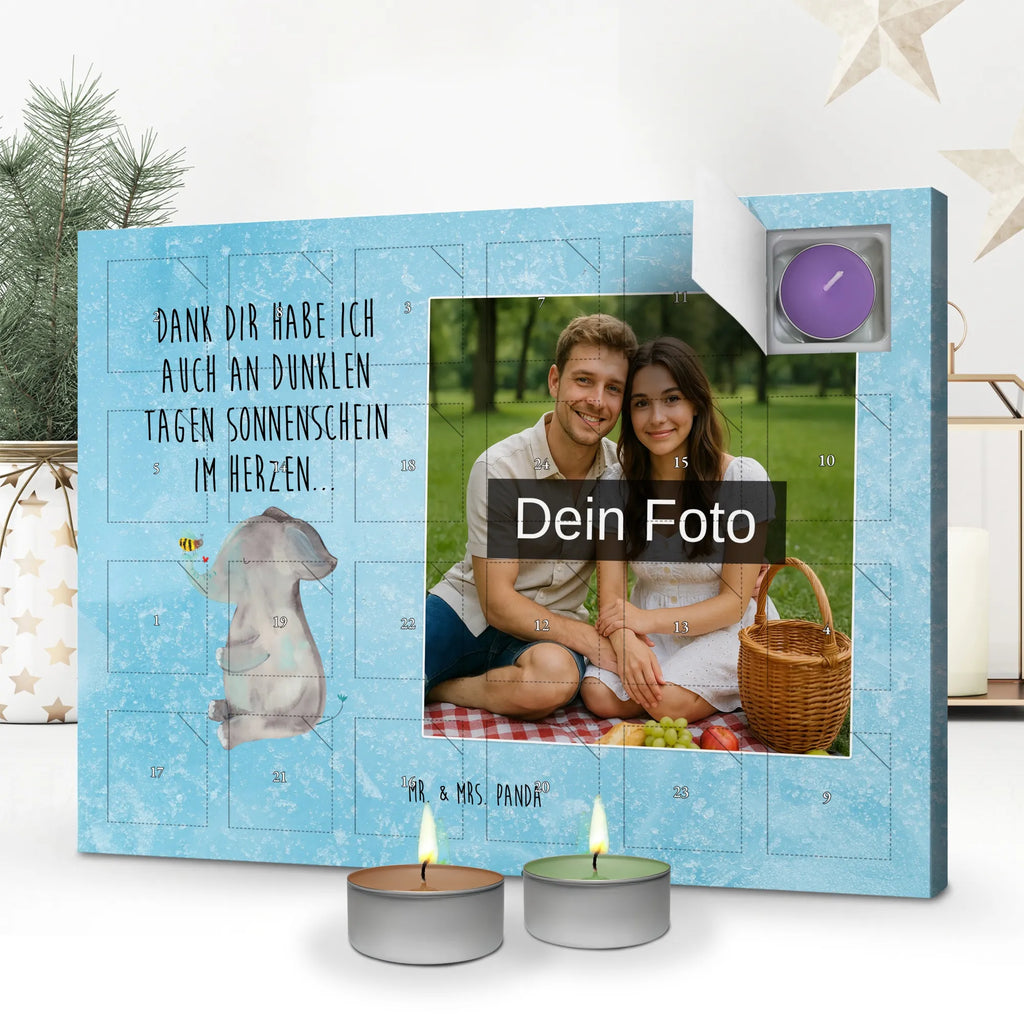 Personalisierter Duftkerzen Foto Adventskalender Elefant Biene Personalisierter Duftkerzen Foto Adventskalender, Lustige Sprüche, Tiere, Tiermotive, Gute Laune, Biene, Elefant, Jahrestag, Liebesbeweis, Heiratsantrag, Liebe, Liebesgeschenk, Liebesspruch, Hochzeitsgeschenk