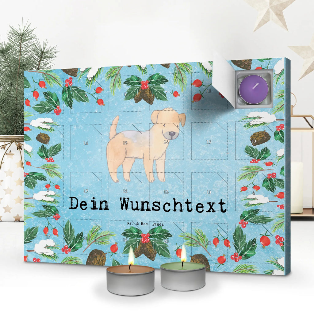 Personalisierter Duftkerzen Adventskalender Border Terrier Moment Personalisierter Duftkerzen Adventskalender, Geschenk, Schenken, Hund, Hunderasse, Rassehund, Hundebesitzer, Tierfreund, Welpe, Border Terrier