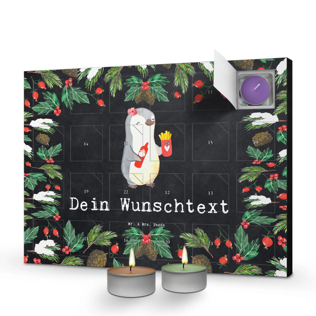Personalisierter Duftkerzen Adventskalender Imbissverkäuferin Leidenschaft Personalisierter Duftkerzen Adventskalender, Geschenk, Schenken, Jubiläum, Danke, Dankeschön, Beruf, Ausbildung, Abschied, Rente, Kollege, Kollegin, Arbeitskollege, Mitarbeiter, Firma, Pommesverkäuferin, Imbissbesitzerin, Imibissverkäuferin