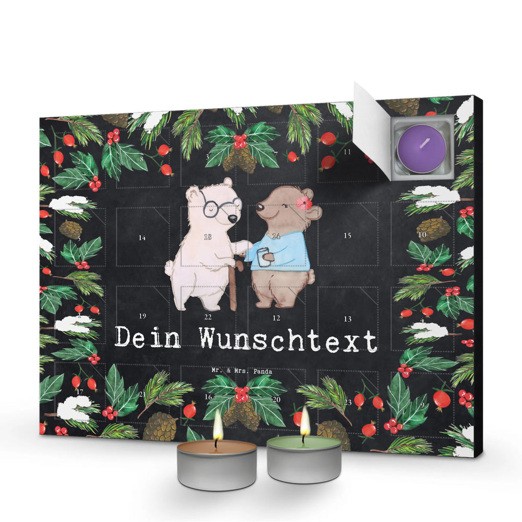Personalisierter Duftkerzen Adventskalender Altenpflegerin Leidenschaft Personalisierter Duftkerzen Adventskalender, Geschenk, Schenken, Jubiläum, Danke, Dankeschön, Beruf, Ausbildung, Abschied, Rente, Kollege, Kollegin, Arbeitskollege, Mitarbeiter, Firma, Pflegerin, Altenheim Eröffnung, Altenpflegerin