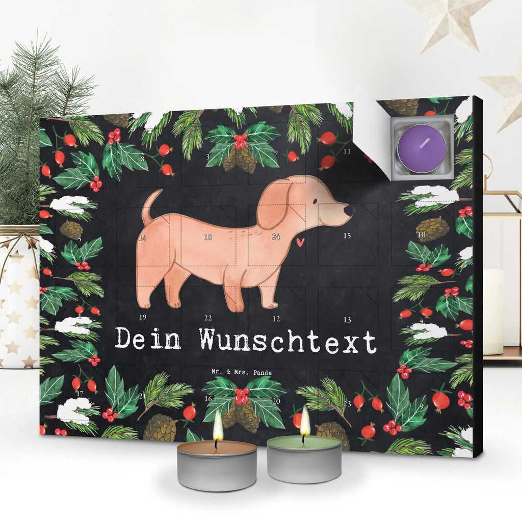 Personalisierter Duftkerzen Adventskalender Dackel Kurzhaardackel Moment Personalisierter Duftkerzen Adventskalender, Geschenk, Schenken, Hund, Hunderasse, Rassehund, Hundebesitzer, Tierfreund, Welpe, Kurzhaardackel, Dachshund, Teckel