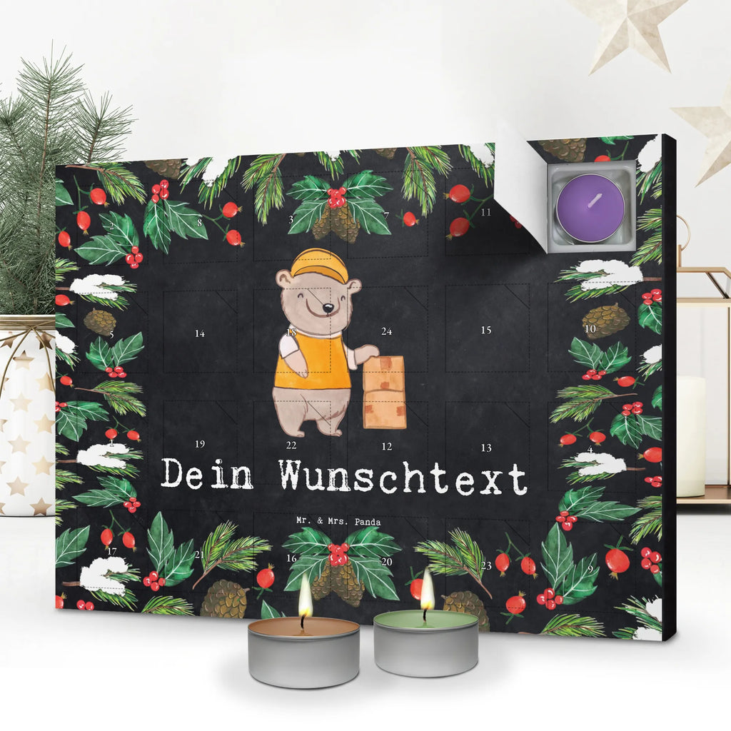 Personalisierter Duftkerzen Adventskalender Möbelpackerin Leidenschaft Personalisierter Duftkerzen Adventskalender, Geschenk, Schenken, Jubiläum, Danke, Dankeschön, Beruf, Ausbildung, Abschied, Rente, Kollege, Kollegin, Arbeitskollege, Mitarbeiter, Firma, Umzugshelferin, Umzugsfirma, Umzugsservice, Möbelpackerin