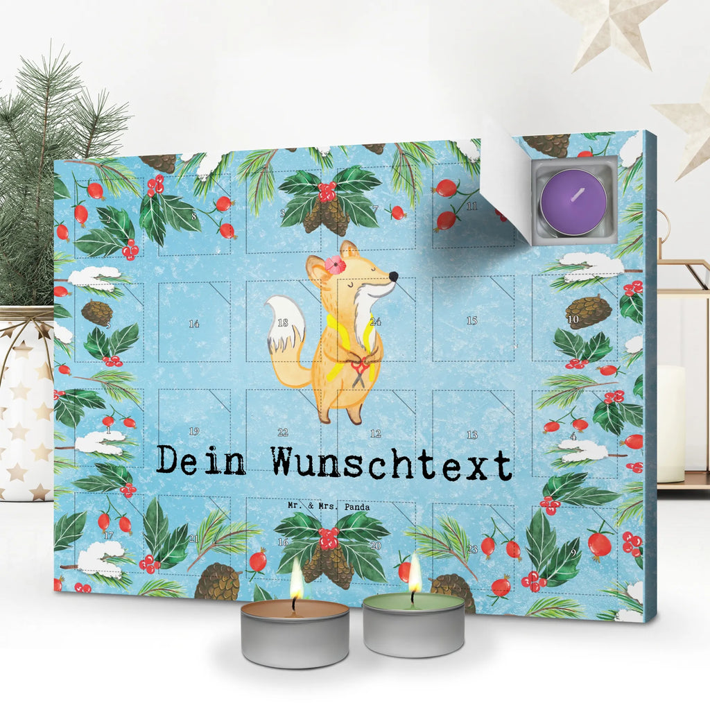 Personalisierter Duftkerzen Adventskalender Schneiderin Leidenschaft Personalisierter Duftkerzen Adventskalender, Geschenk, Schenken, Jubiläum, Danke, Dankeschön, Beruf, Ausbildung, Abschied, Rente, Kollege, Kollegin, Arbeitskollege, Mitarbeiter, Firma