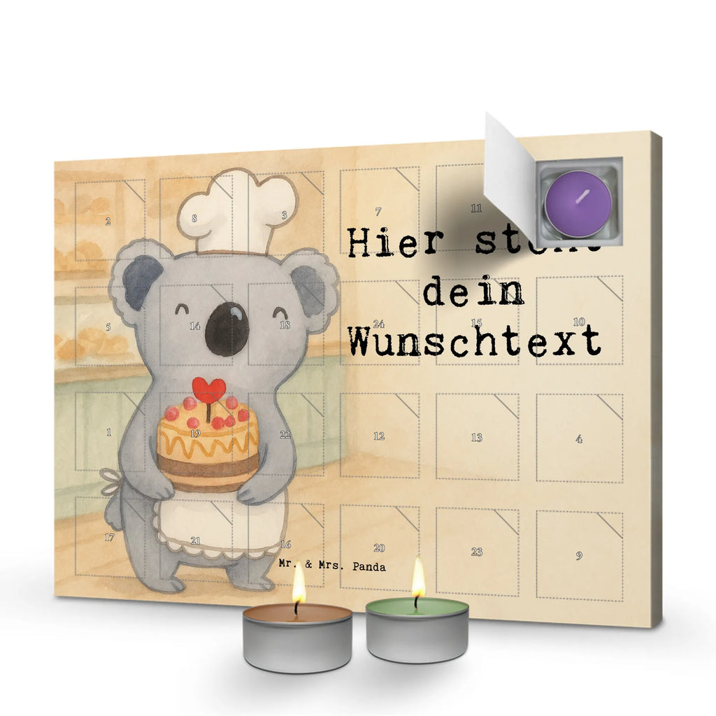 Personalisierter Duftkerzen Adventskalender Konditor Leidenschaft Design Personalisierter Duftkerzen Adventskalender, Geschenk, Schenken, Jubiläum, Danke, Dankeschön, Beruf, Ausbildung, Abschied, Rente, Kollege, Kollegin, Arbeitskollege, Mitarbeiter, Firma, Bäcker, Confiseur, Konditor, Patissier, Kuchenbäcker