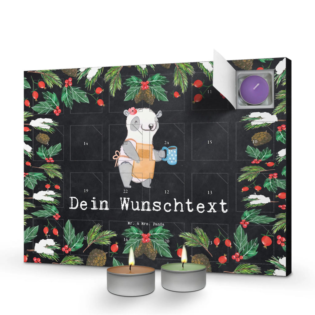 Personalisierter Duftkerzen Adventskalender Barista Leidenschaft Personalisierter Duftkerzen Adventskalender, Geschenk, Schenken, Jubiläum, Danke, Dankeschön, Beruf, Ausbildung, Abschied, Rente, Kollege, Kollegin, Arbeitskollege, Mitarbeiter, Firma, Eröffnung Cafe, Kaffee, Barista