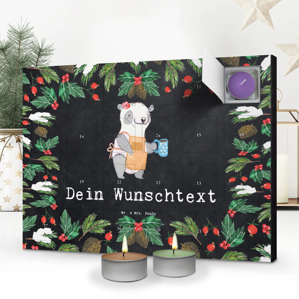 Personalisierter Duftkerzen Adventskalender Barista Leidenschaft Personalisierter Duftkerzen Adventskalender, Geschenk, Schenken, Jubiläum, Danke, Dankeschön, Beruf, Ausbildung, Abschied, Rente, Kollege, Kollegin, Arbeitskollege, Mitarbeiter, Firma, Eröffnung Cafe, Kaffee, Barista