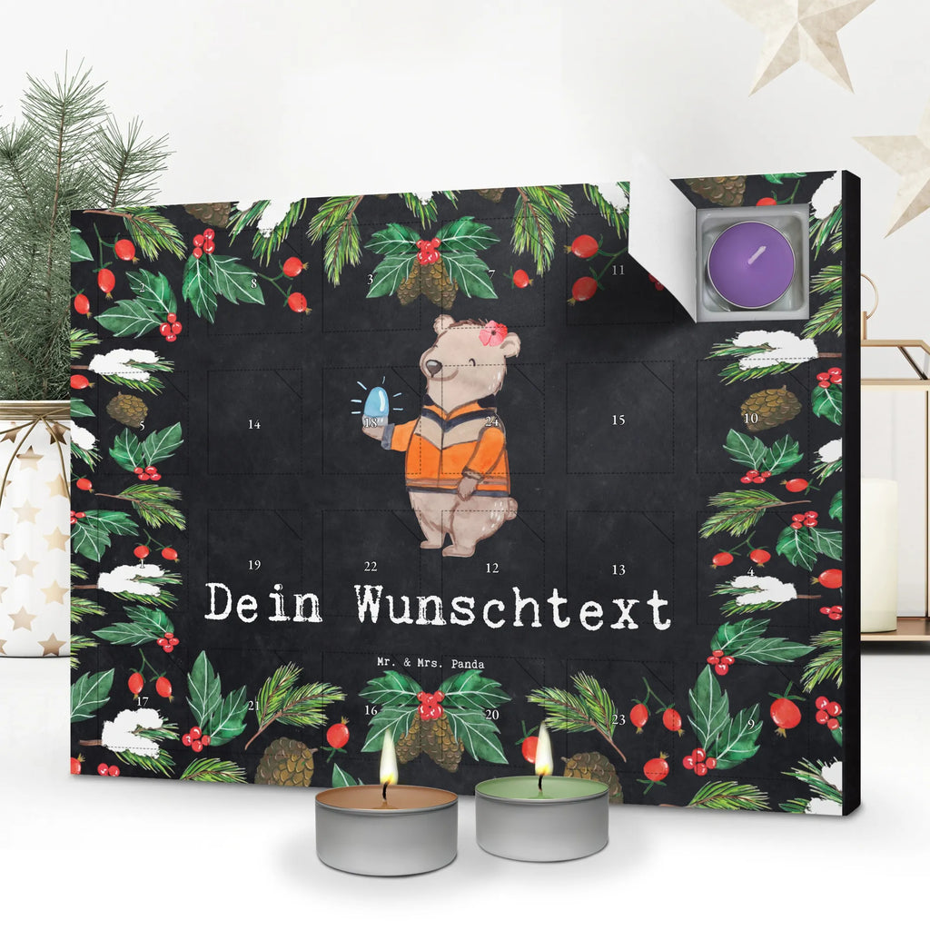 Personalisierter Duftkerzen Adventskalender Rettungssanitäterin Leidenschaft Personalisierter Duftkerzen Adventskalender, Geschenk, Schenken, Jubiläum, Danke, Dankeschön, Beruf, Ausbildung, Abschied, Rente, Kollege, Kollegin, Arbeitskollege, Mitarbeiter, Firma