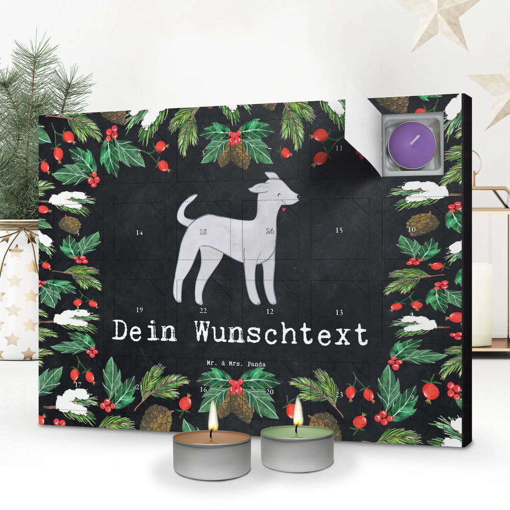 Personalisierter Duftkerzen Adventskalender Italienisches Windspiel Moment Personalisierter Duftkerzen Adventskalender, Geschenk, Schenken, Hund, Hunderasse, Rassehund, Hundebesitzer, Tierfreund, Welpe, Italian Greyhound, Italienisches Windspiel, Windhund